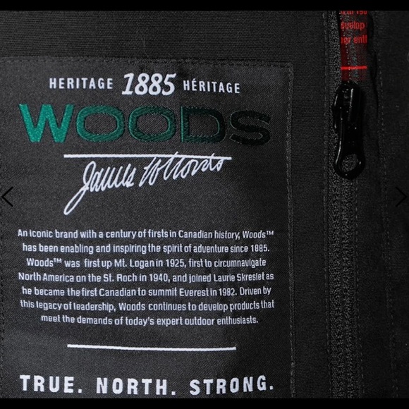 WOODS woman’s bomber down jacket - Picture 6 of 9